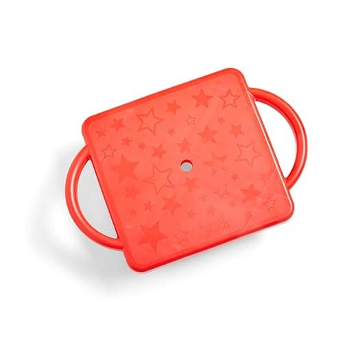 hand2mind Red Heavy-Duty Indoor Scooter Board with Handles, Floor Scooter, Sit Down Scooter, Gym Activities for Kids, Indoor Recess Games, Sport Scooters, Physical Education Equipment, Gross Motor Toy thumbnail 5