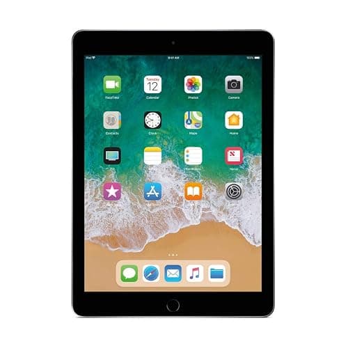 2018 Apple iPad (WiFi, 128GB) Space Gray (Renewed) - Image 1