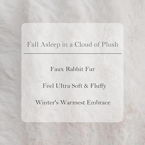 Chumerry Faux Fur Body Pillow Cover, Super Soft Fuzzy Plush Bedding Pillow Long Pillowcases 1 Pieces, Chic Striped Plaid Geometry Decorative White Body Pillowcase for Couch, Bed, 20 x 54 Inches thumbnail 5