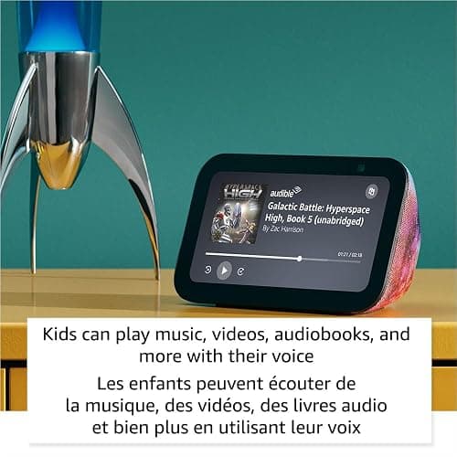 Amazon Echo Show 5 Kids (newest model), Designed for kids, with parental controls, Galaxy thumbnail 2