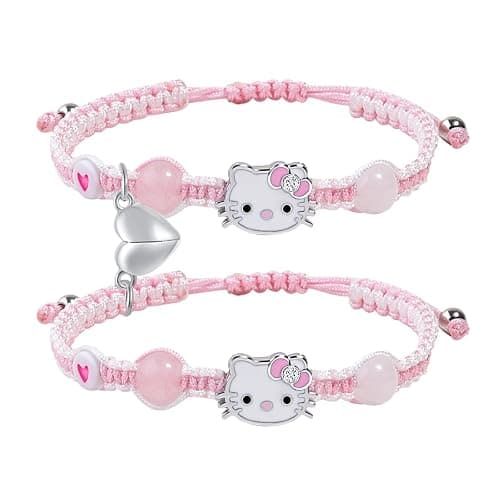 AKSESORIS Cute Bracelets Set for Couples Friendship Matching, Valentine's Day Gifts for Gf and Bf Soulmate, Matching Gifts for Husband And Wife Wedding Anniversary - Image 1