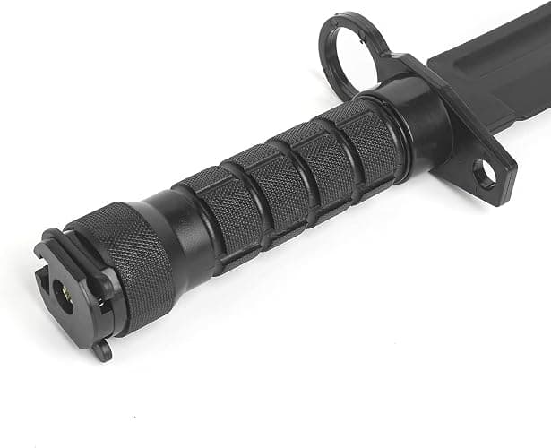 Galica Couteau d'Entrainement- Art martiaux- Airsoft- Cosplay - Plastique-Tactique- baïonnette- couteau en plastique- caoutchouc flexible -Training Knife thumbnail 6