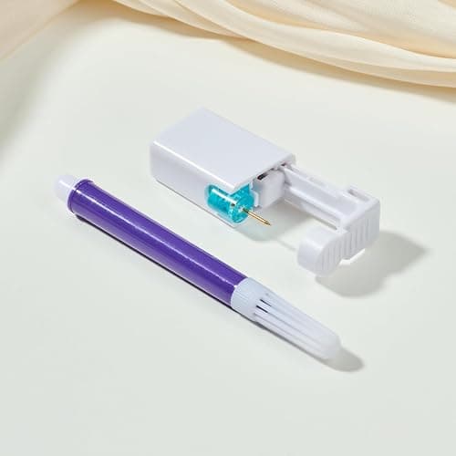 TOKRING Nose Piercing Kit - 2 Packs Self Piercing Gun with Studs & Rings, Disposable Safety Nose Piercing Gun Kit thumbnail 5