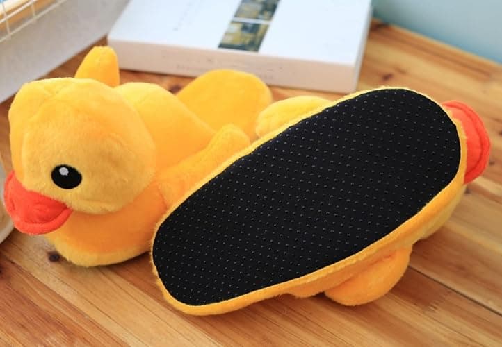 HXIYAN Cartoon Slippers, Animal Cotton Shoes, Cute Duck Home Shoes, Winter Indoor and Outdoor Thermal Insulation thumbnail 4