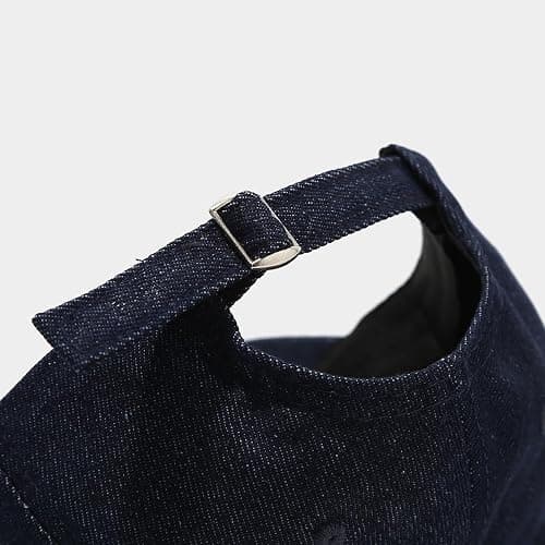 Y2K Fox Ears Baseball Cap with Iron Ring Unisex Denim Dad Hat Animal Ears Grunge Aesthetic Hat thumbnail 6