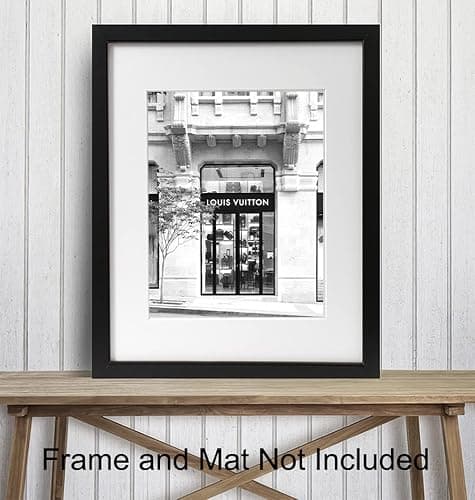 Photo of Designer Store Glam Wall Decor – Unique Designer Home Art Poster for Apartment Living room Bedroom – Chic Gift for Women Woman Wife Her Haute couture Fashion Fans– 8x10 Picture Print Wall Art thumbnail 3