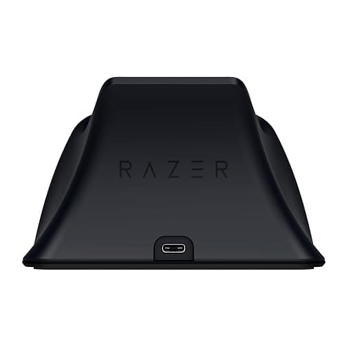 Razer Schnellladestation - Schnellladestation für Wireless-Controller (Schnellladung , Gebogenes Schalen-Design Einhändige Bedienung, Aufladen per USB) Midnight Black thumbnail 11