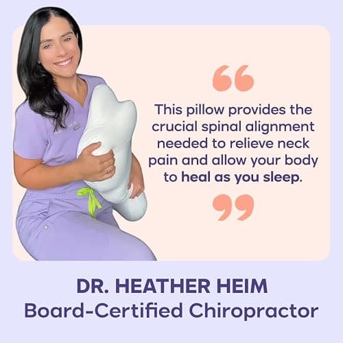 Mellow CloudAlign Memory Foam Pillow for Neck & Shoulder Support, High | Dual Height Ergonomic Cervical Pillow for Side Back & Stomach Sleepers, Contoured Orthopedic Bed Pillow with Washable Cover thumbnail 8