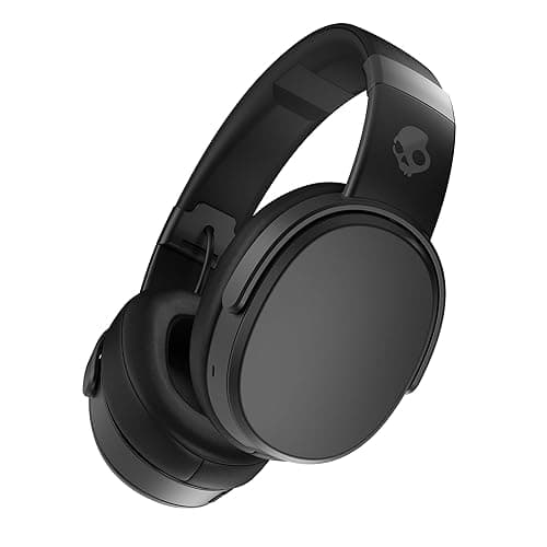 Skullcandy Crusher Wireless Multi-Sensory Bass Bluetooth Headphones - Black | Patented Crusher Bass Technology, Noise Isolating Over-Ear Fit, 50 Hours Battery, Microphone for iPhone Android - Image 1