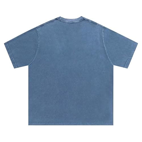 Laixton Men's Graphic Tees Shirts Unisex Vintage Cotton Tee | Oversized T-Shirt Summer Streetwear Casual Aesthetic Tops thumbnail 4