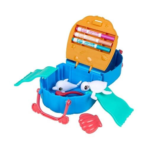 Crayola Scribble Scrubbie Pets, Ocean Animals Playset, Color & Wash Creative Toy, Gift for Kids, Age 3, 4, 5, 6 thumbnail 4
