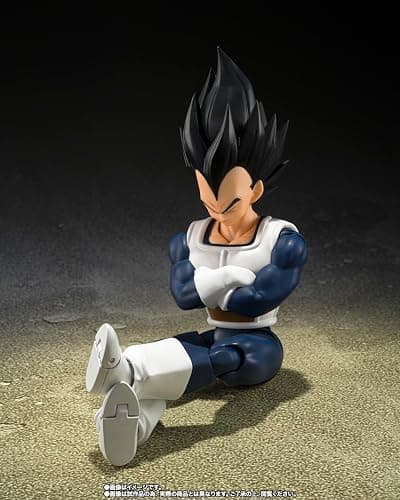 Vegeta -Old Battle Clothes- Fig. 14cm Dragon Ball z SH figuarts Collectors Shop thumbnail 2