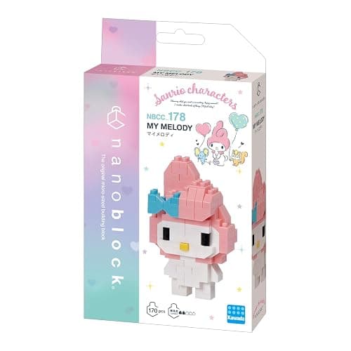 nanoblock - Sanrio - My Melody ver. 2, Character Collection Series Building Kit thumbnail 4