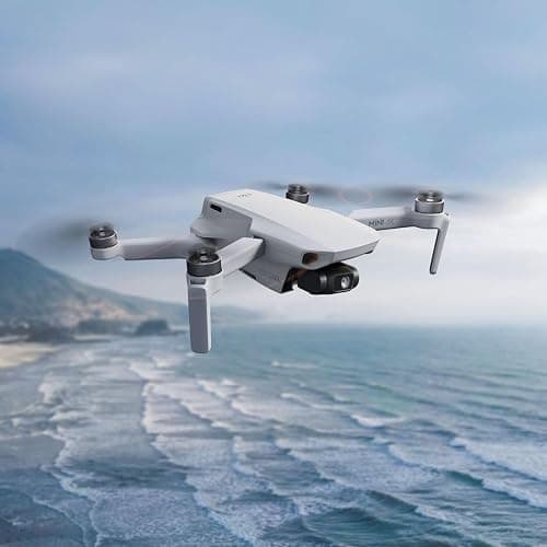 DJI Mini 4K Camera Drone Combo, Drone with 4K UHD Camera for Adults, Under 249 g, 3-Axis Gimbal Stabilization, 10km Video Transmission, Auto Return, 2 Batteries for 62-Min Max Flight Time, QuickShots thumbnail 8