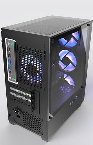 OKAMUS Gaming PC, i7 CPU, GTX 1660 Super 6GB Graphics, 512 GB M.2, 16 GB RAM Pre-Built Computer, RGB Fans x 4, Win 11 Home，WiFi 6 + 5.2/5.3, 550W PSU (i7+GTX 1660S+512GB+16GB) thumbnail 8