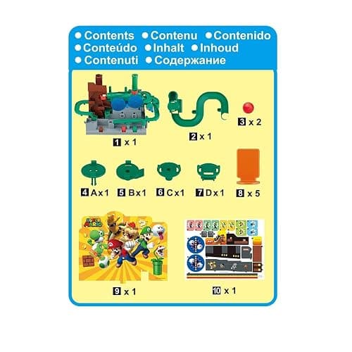EPOCH Super Mario Adventure Game DX - Tabletop Skill and Action Game with Collectible Action Figures thumbnail 4