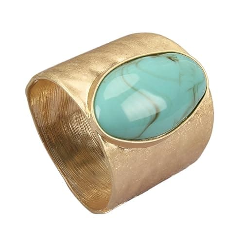 Bjesinmo Gold Cuff Bracelet for Women Silver Beaded Bracelets Open Bangle Stackable Stretch Bead Bracelet Boho Jewelry Gifts for Wife Couple - Image 1