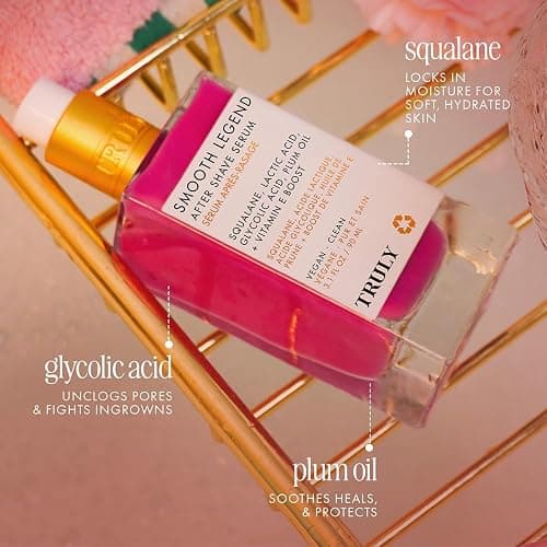 Truly Luxury After Shave Serum | Soothing & Hydrating Post Shave Treatment to Prevent Ingrown Hair For Smooth, Irritation-Free Skin thumbnail 5