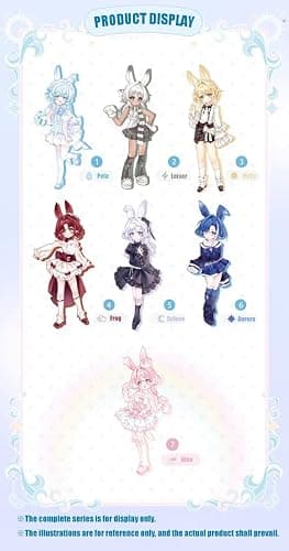 BEERISE Come4Free BJD Bonnie's Third Generation Meteorological Raindrop | Blind Box,BJD Doll Collectable Action Figure for Birthday Gifts Party Toys 1PCS/7.3''/Age 15+ thumbnail 3