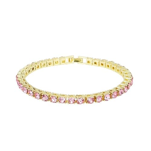 Simone Chic Fully Iced Out Diamond Watch for Women's w/Roman Numerals Easy Read Date and Colorful Dials- Designer Hip Hop Blinged Out Timepiece - ST10226RND-LA thumbnail 7