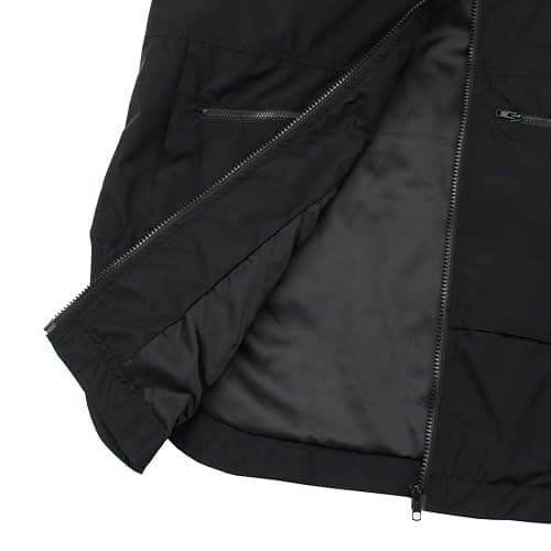 PESION Womens Waterproof Raincoat Lightweight Rain Jacket Trench Coat Hooded Windbreaker With Pockets for Outdoor thumbnail 6
