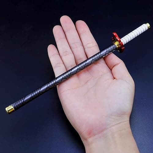 Larmuroki Samurai Sword Pen - Samurai Sword Katana Model, Anime Sword Pen, 8 Inches Anime Signature Pen, Comes with a Ball Point Pen Refill and a Sword Stand thumbnail 3