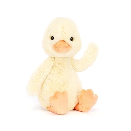 Jellycat Bashful Duckling Stuffed Animal, Medium 12” - Duck & Duckling Plush Toy - Classic Children's Gift thumbnail 5
