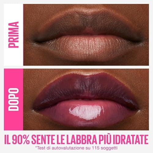 Maybelline New York Lifter Gloss, Lucidalabbra con acido ialuronico, Effetto rimpolpante e idratante, Silk (004), 5,4 ml thumbnail 5
