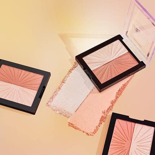Wet n Wild MegaGlo Blushlighter, Blendable Blush & Highlighter Set, Shimmery Metallic Finish, Highlight Bling thumbnail 5
