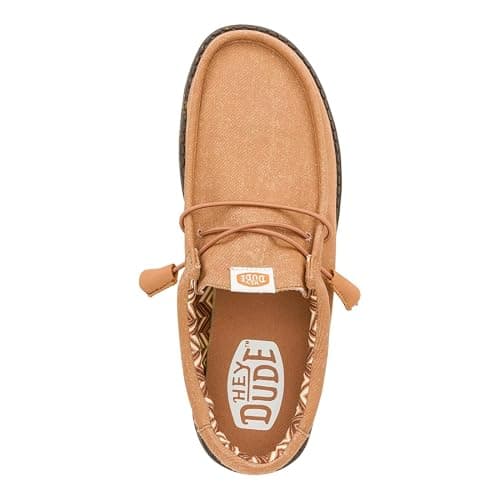 HEYDUDE Men’s Wally Stretch Canvas Loafers | Comfortable Lightweight Slip-On Shoes for Men | Casual Walking, Travel & Everyday Comfort thumbnail 5
