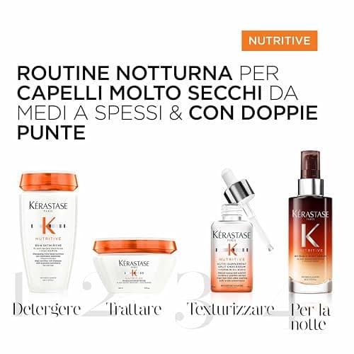 Kérastase, Nutritive, Siero Notturno Nutriente, Per Capelli Secchi, Azione Rivitalizzante, Con Proteine di Origine Vegetale e Niacinamide, Siero Notturno 8h Magic Night Serum, 90 ml thumbnail 13