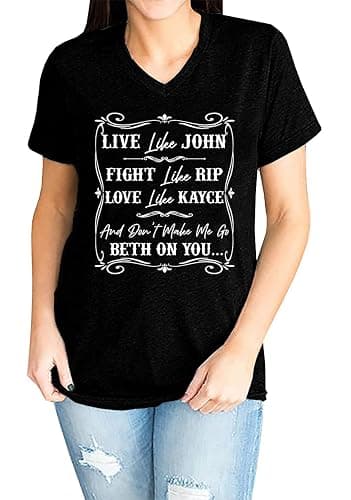 Live Like Beth Dont Make Me Go Country Tees Womens Top thumbnail 3