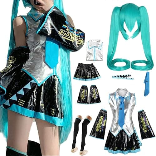 TFRVMA Costume Uniform Dress Outfit Full Set Women Party Suit With Wig - Image 1