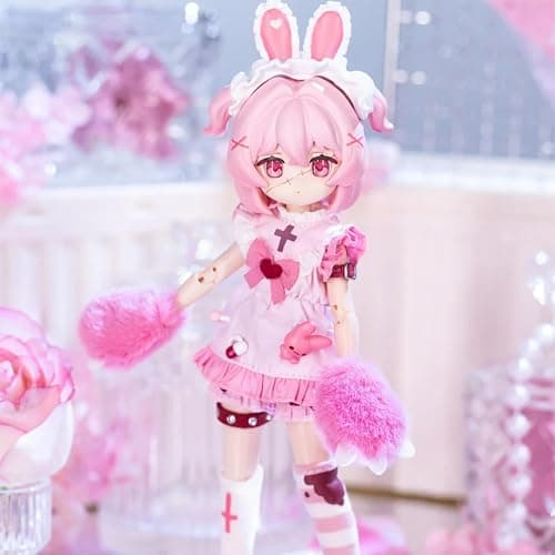CALEMBOU BJD Blind Box, Electronic Cute Pet Series 20cm Ball Jointed Doll, Cute Dress Up Doll with Joints, Collection Action Figure Toys, Gift for Girls Boys (Electronic Cute Pet-1pc) thumbnail 3