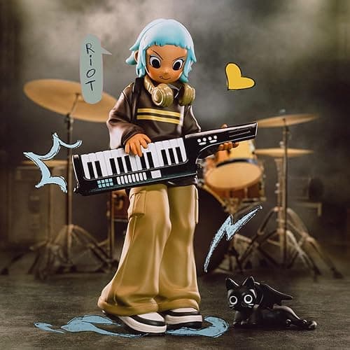 POP MART Peach Riot Rise Up Series Figures 3Boxes 2.5 inches Articulated Character Premium Design gifts for women Fan-Favorite blind box Collectible Toy Art Toy Action Figure thumbnail 4