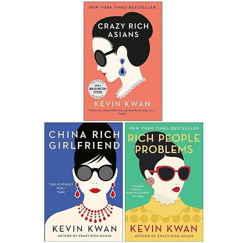 Kevin Kwan Crazy Rich Asians Trilogy Collection 3 Books Set Pack (Crazy Rich Asians, China Rich Girlfriend, Rich People Problems) thumbnail 4