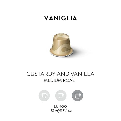 Nespresso Capsules Original Line, Vaniglia, Medium Roast Espresso Coffee, 50 Count Espresso Coffee Pods thumbnail 3
