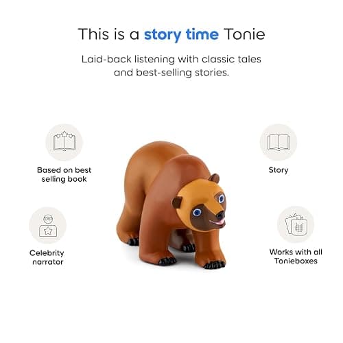 Tonies Brown Bear Audio Toy Figurine from Brown Bear and Friends by Bill Martin Jr. and Eric Carle thumbnail 4