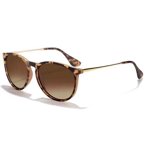 CHBP Polarized Sunglasses for Women Men - Trendy 2025 Vintage Classic Retro Round Mirrored Lens Designer Style - Image 1