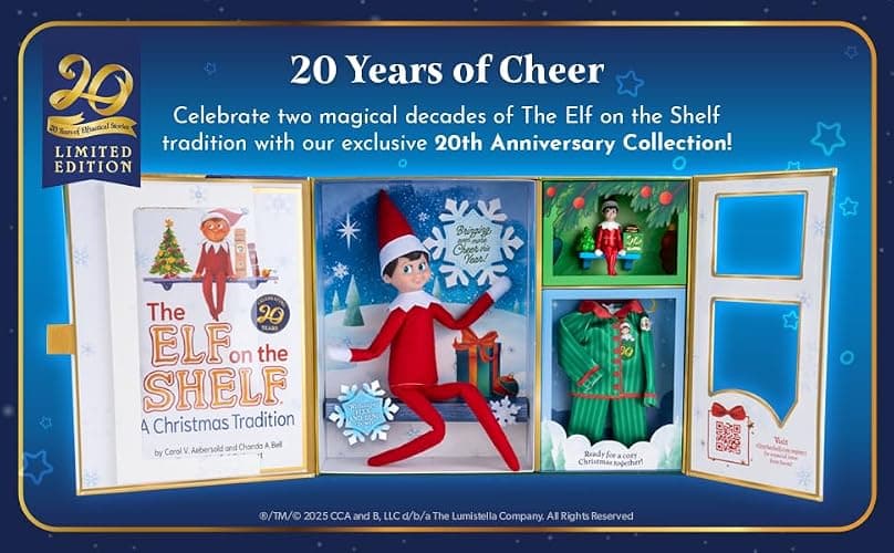 The Elf on the Shelf Blue Eyed Spanish Girl Scout Elf with Magifreez Popstar thumbnail 4