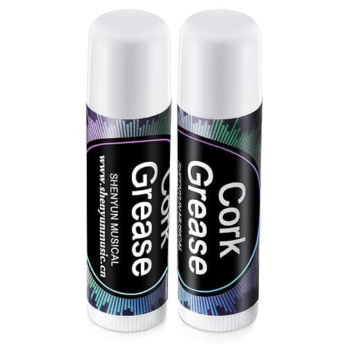 Tondiamo 2 Pieces Cork Grease for Clarinet Flute Grease Lubricant Tube Cleaning and Care Product Woodwind Instruments Accessory for Saxophone Clarinet Flute Supplies - Image 1