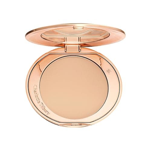 Charlotte Tilbury Airbrush Flawless Finish Setting Powder - Pore-Blurring Pressed Powder for Face Makeup to Minimize Shine with a Soft-Focus Finish - Image 1