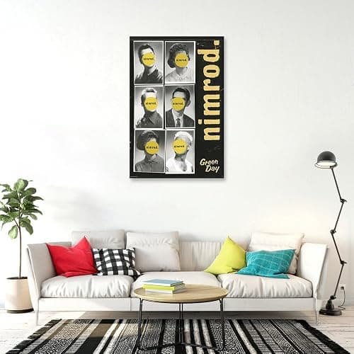The Biggest 2000's Music Bands & Artists - Green Day - Music Poster (Nimrod - Album Cover) (Size: 24" x 36") thumbnail 3