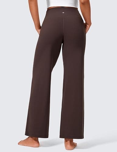 CRZ YOGA Butterlift Wide Leg Pants Pockets 29"/31"/33" - High Waisted Yoga Lounge Buttery Soft Comfy Casual Womens thumbnail 2