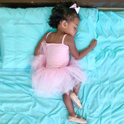 Stelle Toddler Ballet Leotards for Girls,Dance Leotard for Girls,Camisole Toddler Ballet Outfit for Studio Outdoor Daily Wear - 6-7 Years - Style 1-blue thumbnail 8