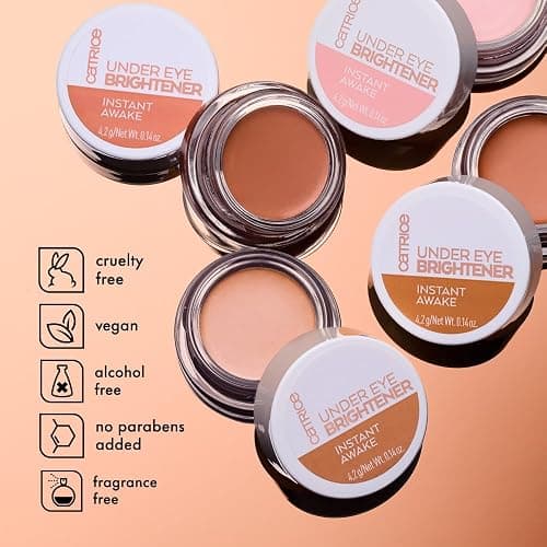 Catrice | Under Eye Brightener | Conceal & Brighten Dark Circles | With Hyaluronic Acid & Shea Butter | Vegan, Cruelty Free & Paraben Free (010 | Light Rose) thumbnail 5