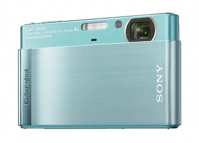 Sony Cyber-shot DSC-T90 12 MP Digital Camera with 4x Optical Zoom and Super Steady Shot Image Stabilization (Blue) thumbnail 5