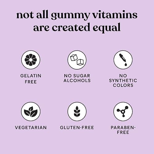 Lemme Women's Multivitamin Gummies, Daily Nutritional Support with Vitamins A, C, D, E, Biotin, Folic Acid, Zinc & Inositol, Bone, Brain, Skin & Immune Health, Raspberry Orange, 30-Day Supply thumbnail 8