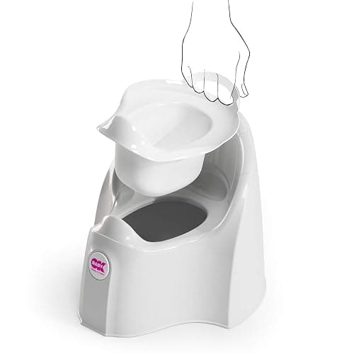OKBaby Pasha Potty Chair, White thumbnail 4