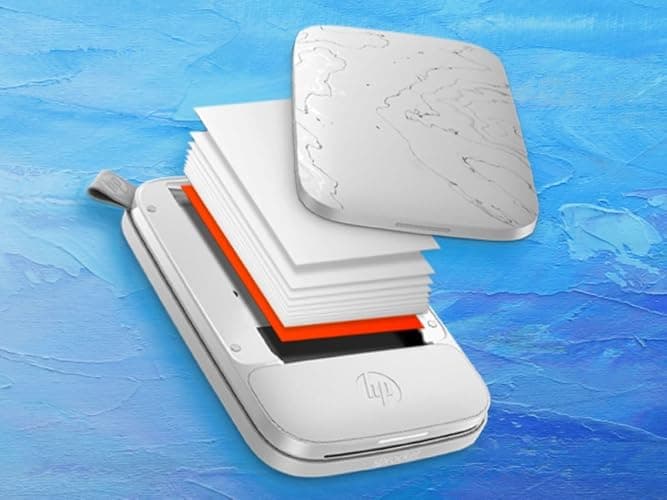 HP Sprocket 2.3 x 3.4 Premium Instant Zink Sticky Back Photo Paper (50 Sheets) Compatible with HP Sprocket Select and Plus Printers. - 50 Pack - Zink Paper thumbnail 3